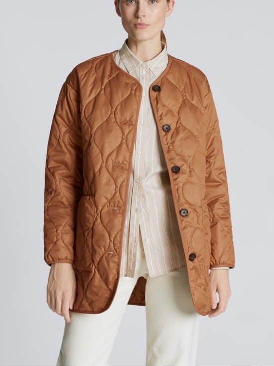 Everlane Jackets & Blazers - 🦋 Everlane| The Quilted Liner Jacket Tawny Brown PrimaLoft Size M